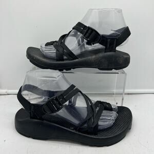 Chaco ZX2 VIBRAM Sandals Womens 8  Unaweep Waterproof Hiking Sports Black